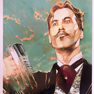 BozePoster: Doc Spins (green)