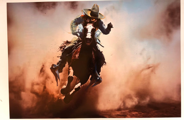 BozePoster: The Return of Billy The Kid (On Horse)