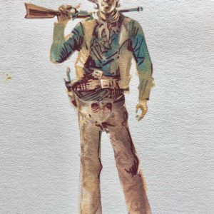 Billy Stands Alone Signed Original